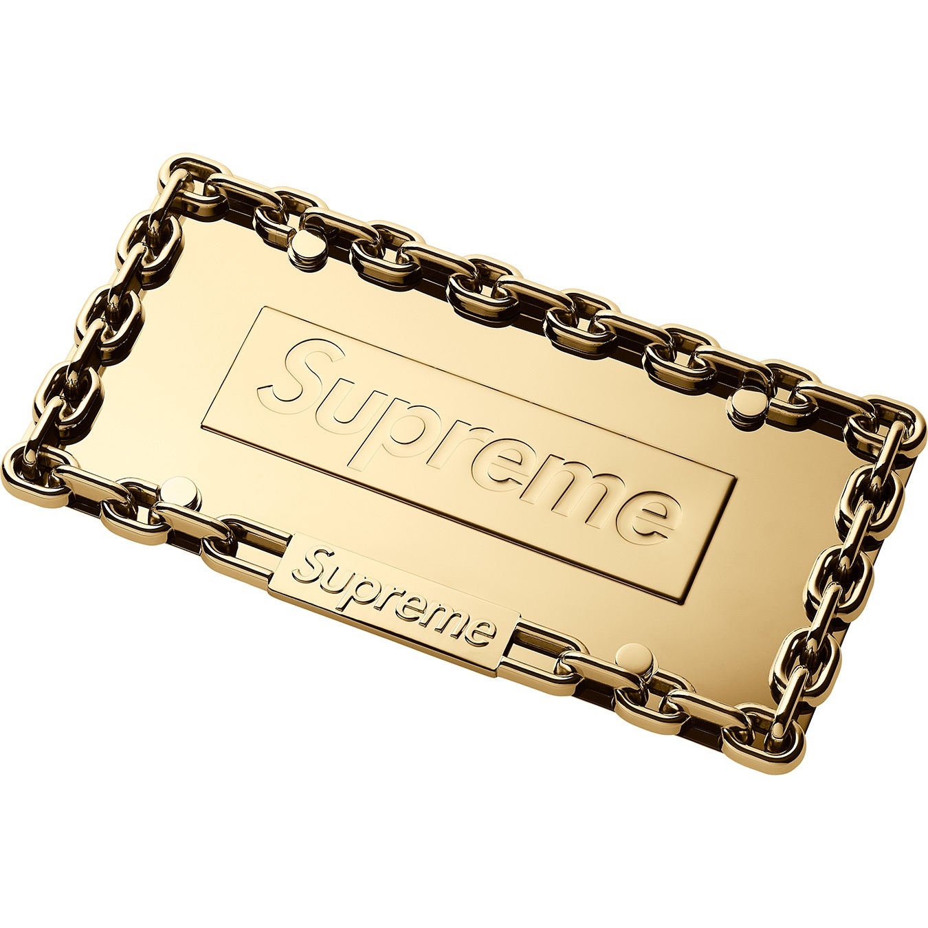 Chain License Plate Frame view 3